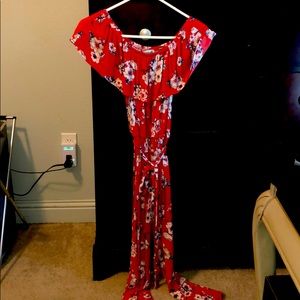 Floral jumpsuit